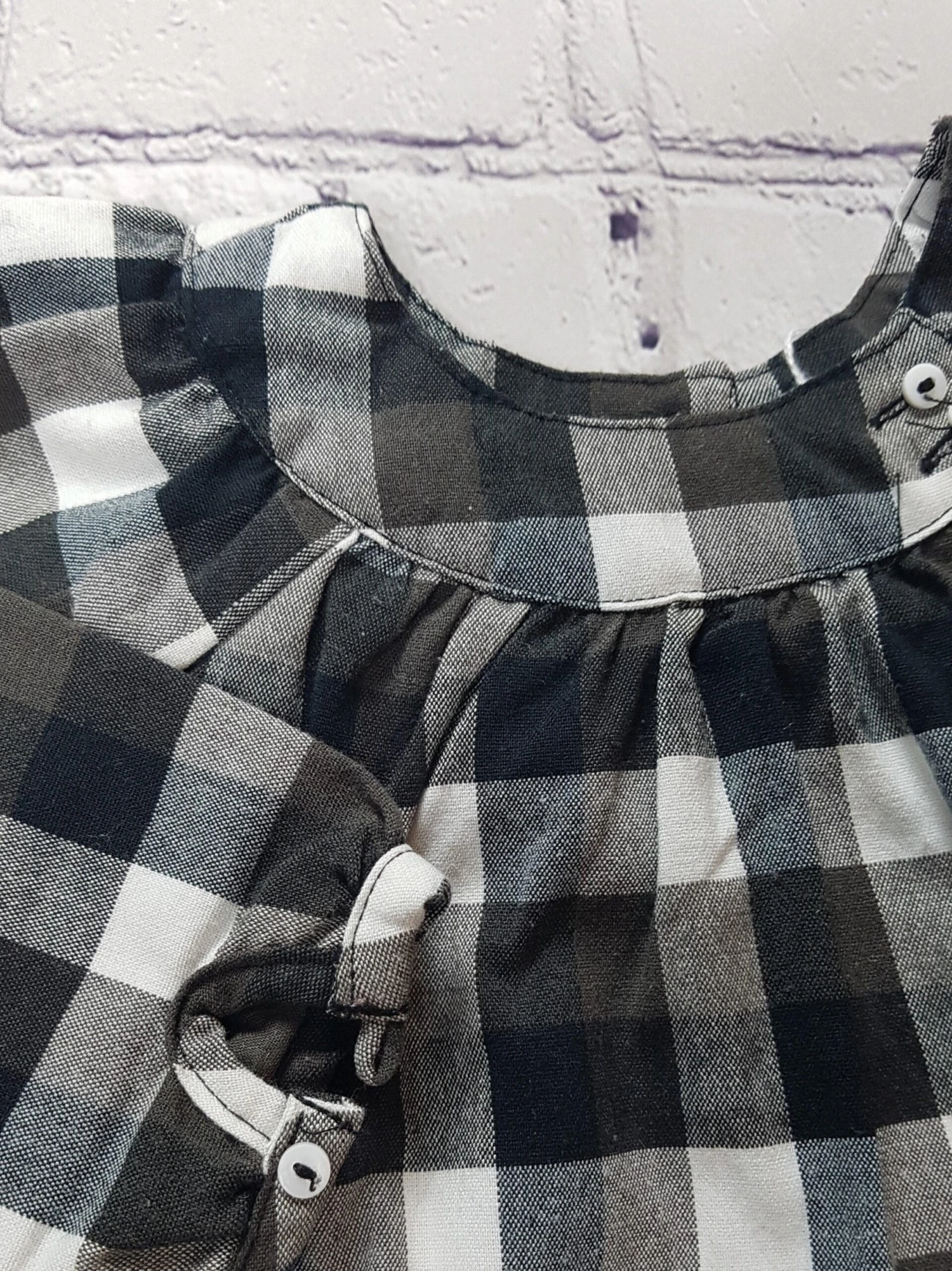 DPAM Robe Ă Carreaux 12 Mois â Image 2