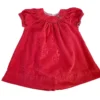 Robe Rouge PETIT BATEAU Girl Dress 18m