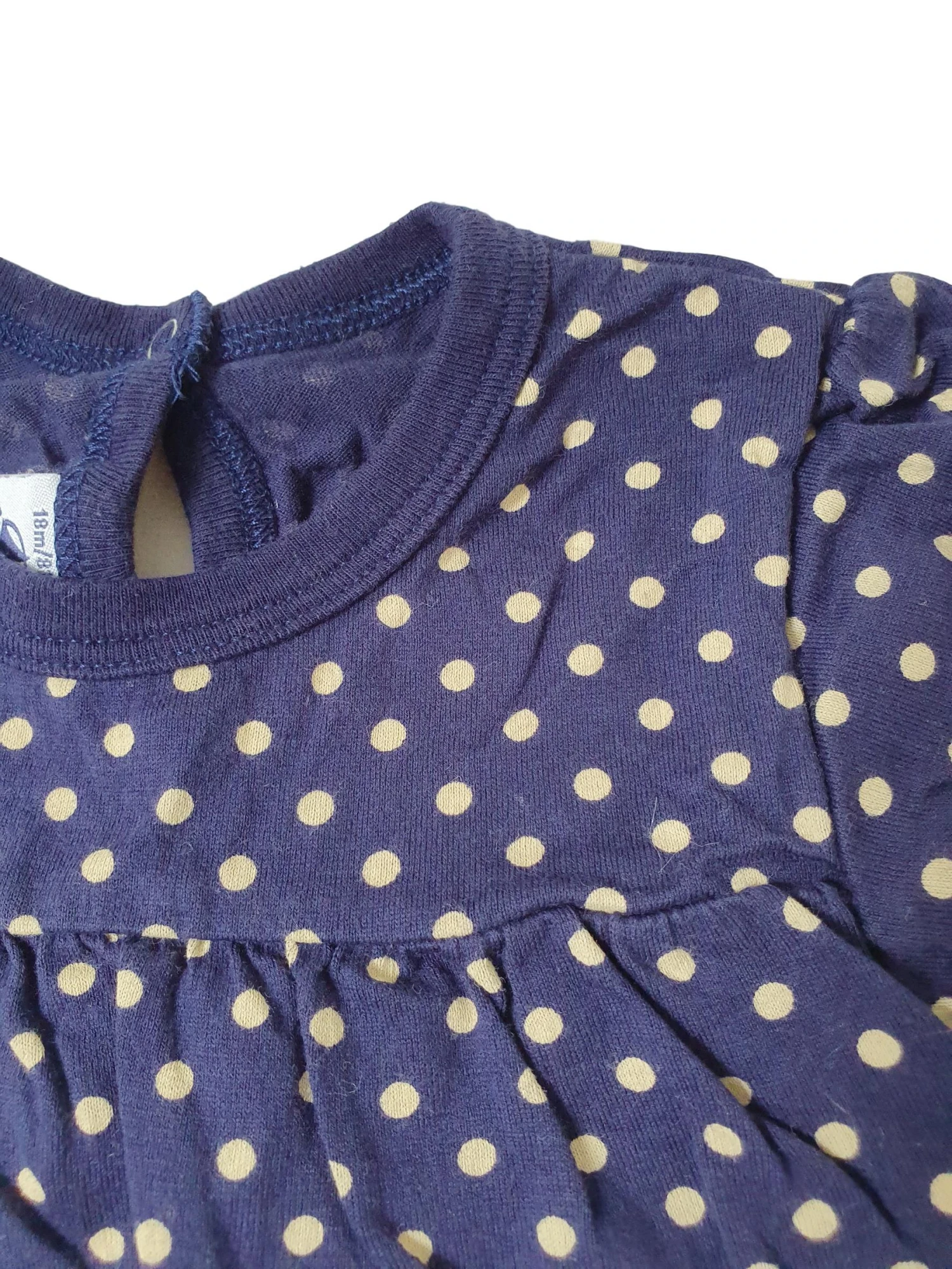 PETIT BATEAU Body Robe Fille 18 Mois â Image 2