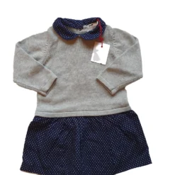 CYRILLUS NEUF Robe Fille 6 Mois