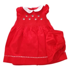 Robe Rouge SERGENT MAJOR Taille 9 Mois