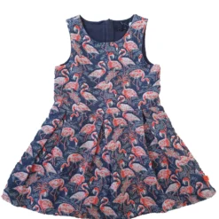 IKKS Robe Sans Manche Flamants Rose Taille 5 Ans