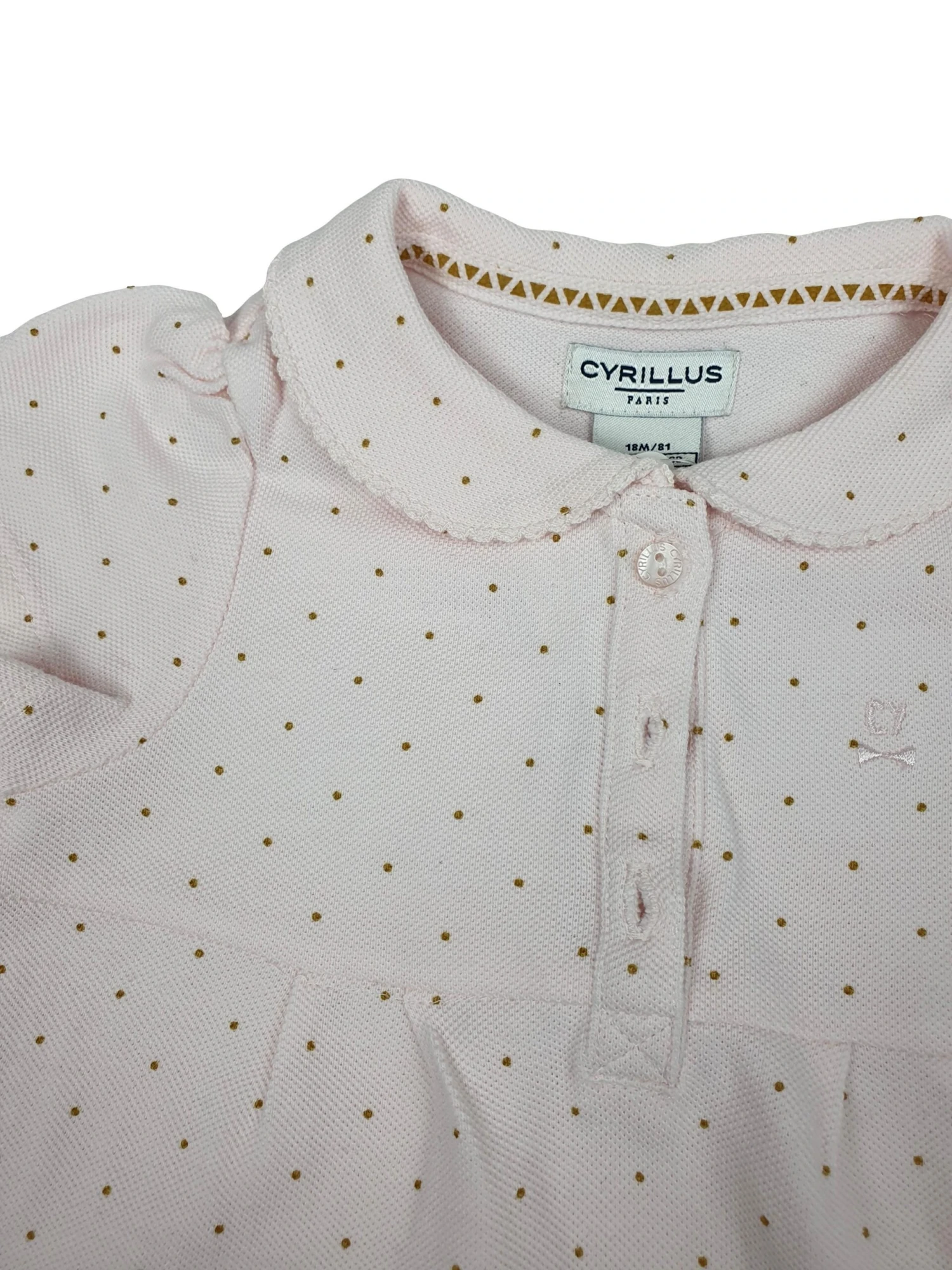 CYRILLUS Robe Polo Fille 18 Mois â Image 2