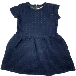 MONOPRIX Fille Robe Bleu Marine 3yo