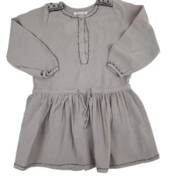 MONOPRIX Fille Robe écrue 3yo