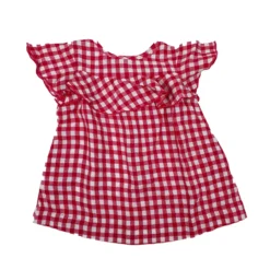 ZARA Robe Carreaux Vichyfille 6-9 Mois