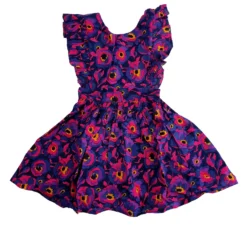 LISON OUTLET Robe Short Coco Violet 2 Ans