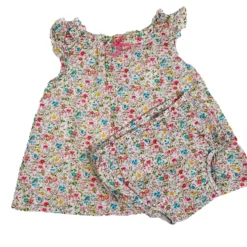 ZARA Robe Avec Bloomer Fille 6-9 Mois