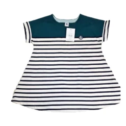 PETIT BATEAU 5 Ans Robe MariniĂšre Verte