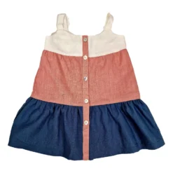 AMAIA Outlet Robe Tricolore 3,4,8 Ans