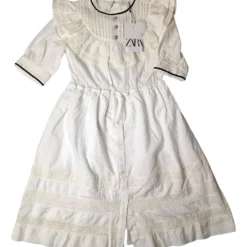 JBL ZARAneuve Robe Blanche Et Noire 8 Ans
