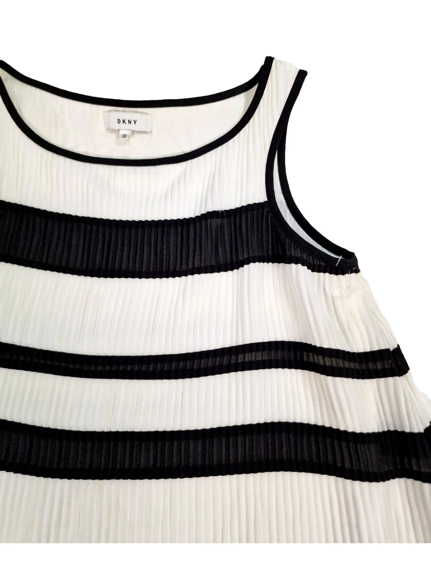 MGA DKNY Robe Noir Et Blanc 10 Ans – Image 2