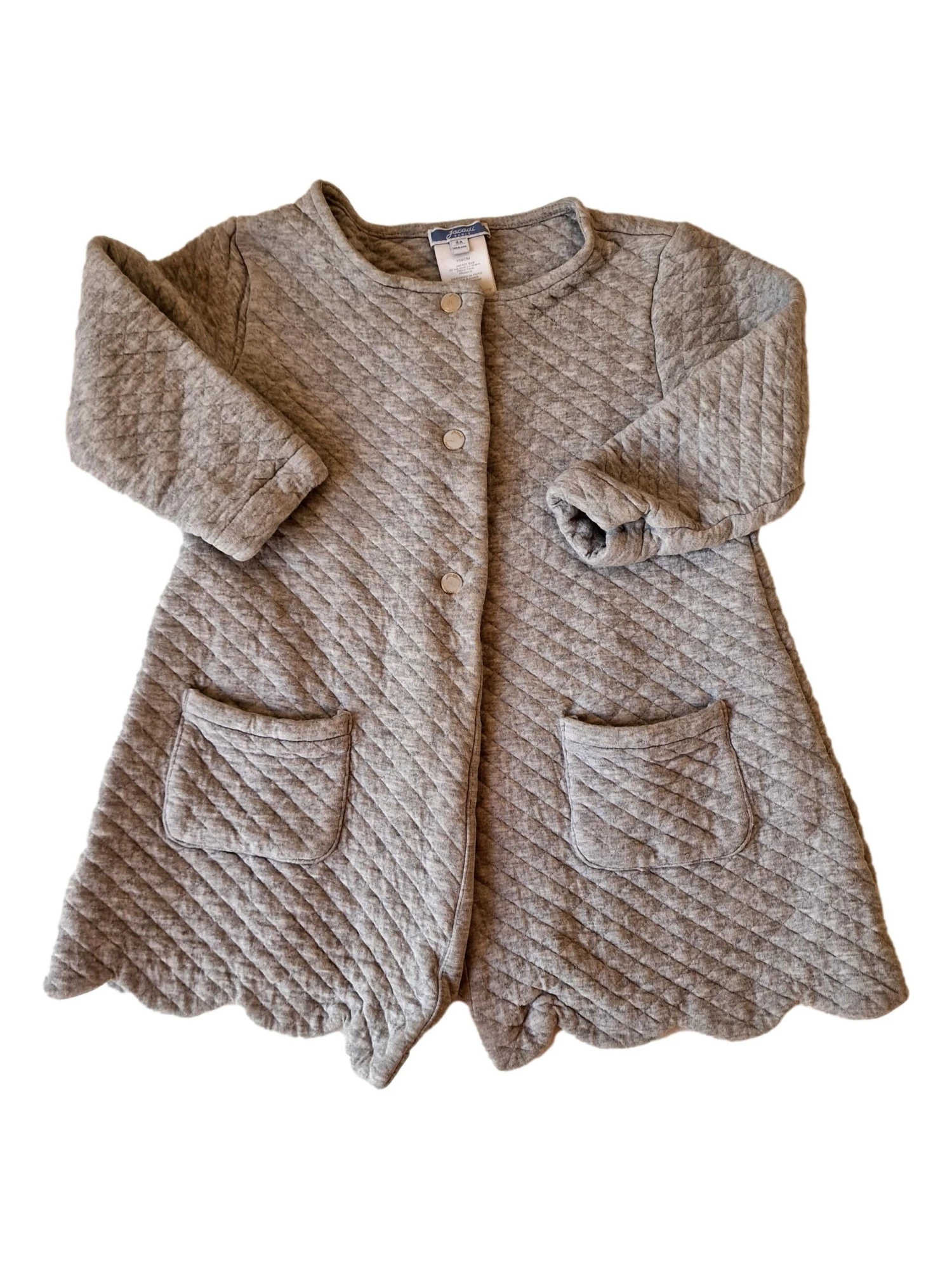 JACADI Robe De Chambre Grise 4 Ans