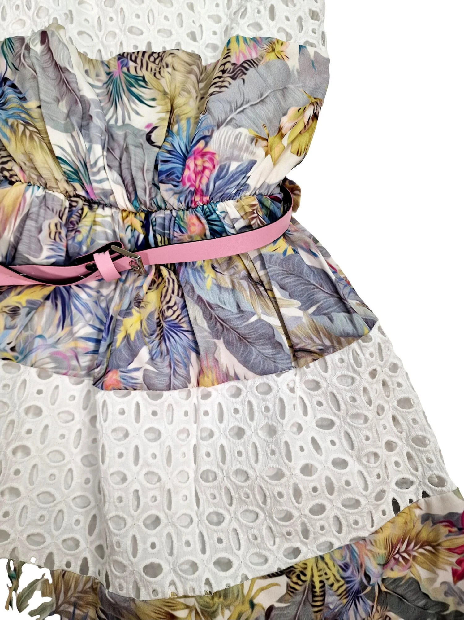 MGA FRACOMINA Robe Fleurs 10 Ans – Image 2