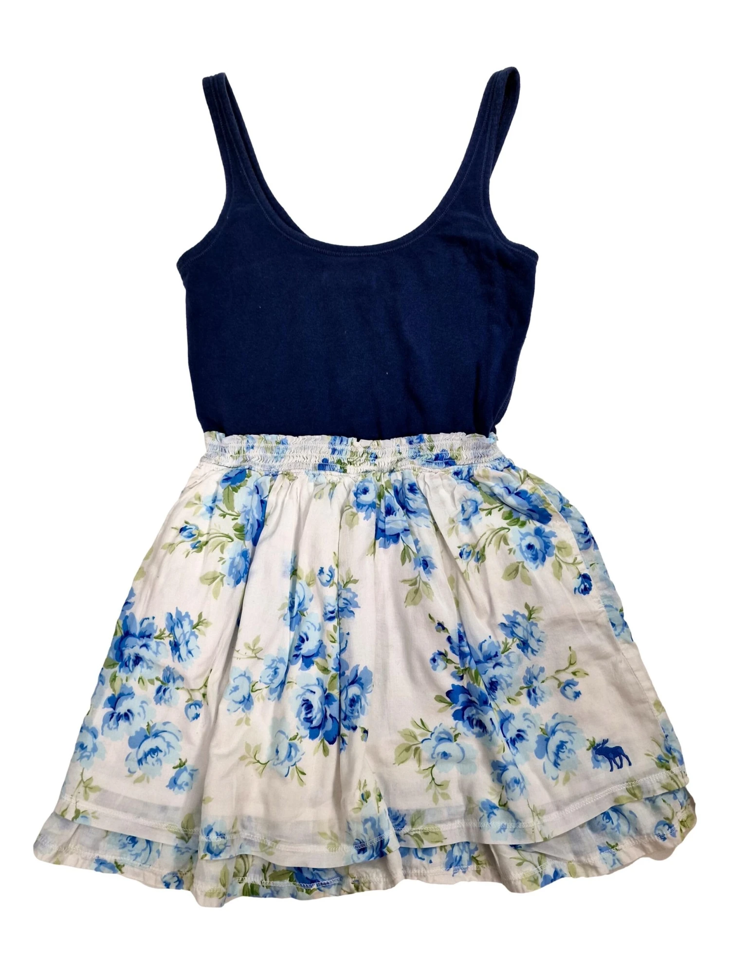 MGA ABERCROMBIE Robe Jersey+fleurs 12 Ans