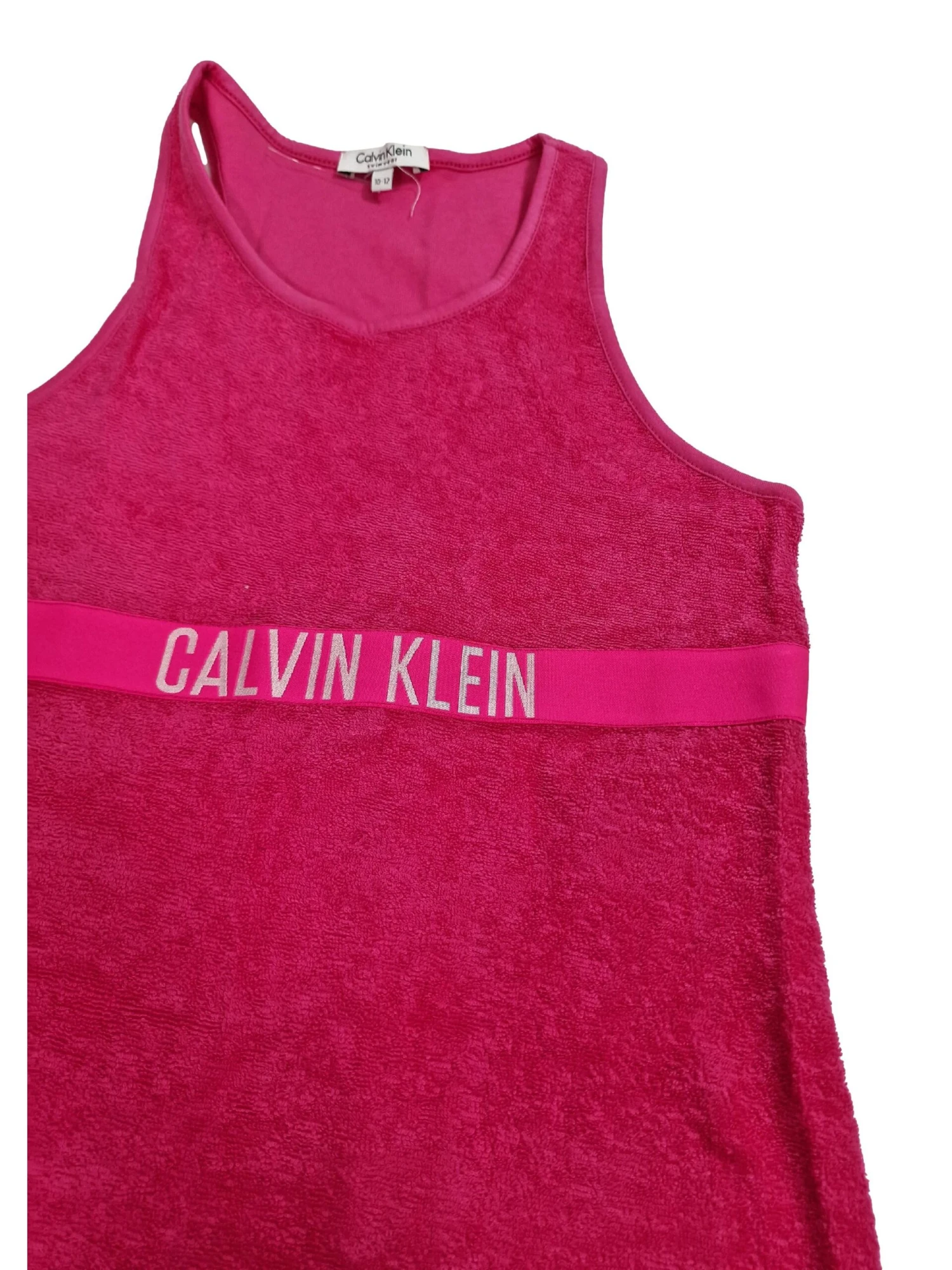 MGA CALVIN KLEIN 10/12 Ans Robe éponge Rose – Image 2
