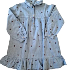 Aku ZARA Robe Cerise 4/5 Ans Defaut