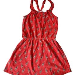 Aku MONOPRIX 6 Ans Robe Rose Girafe