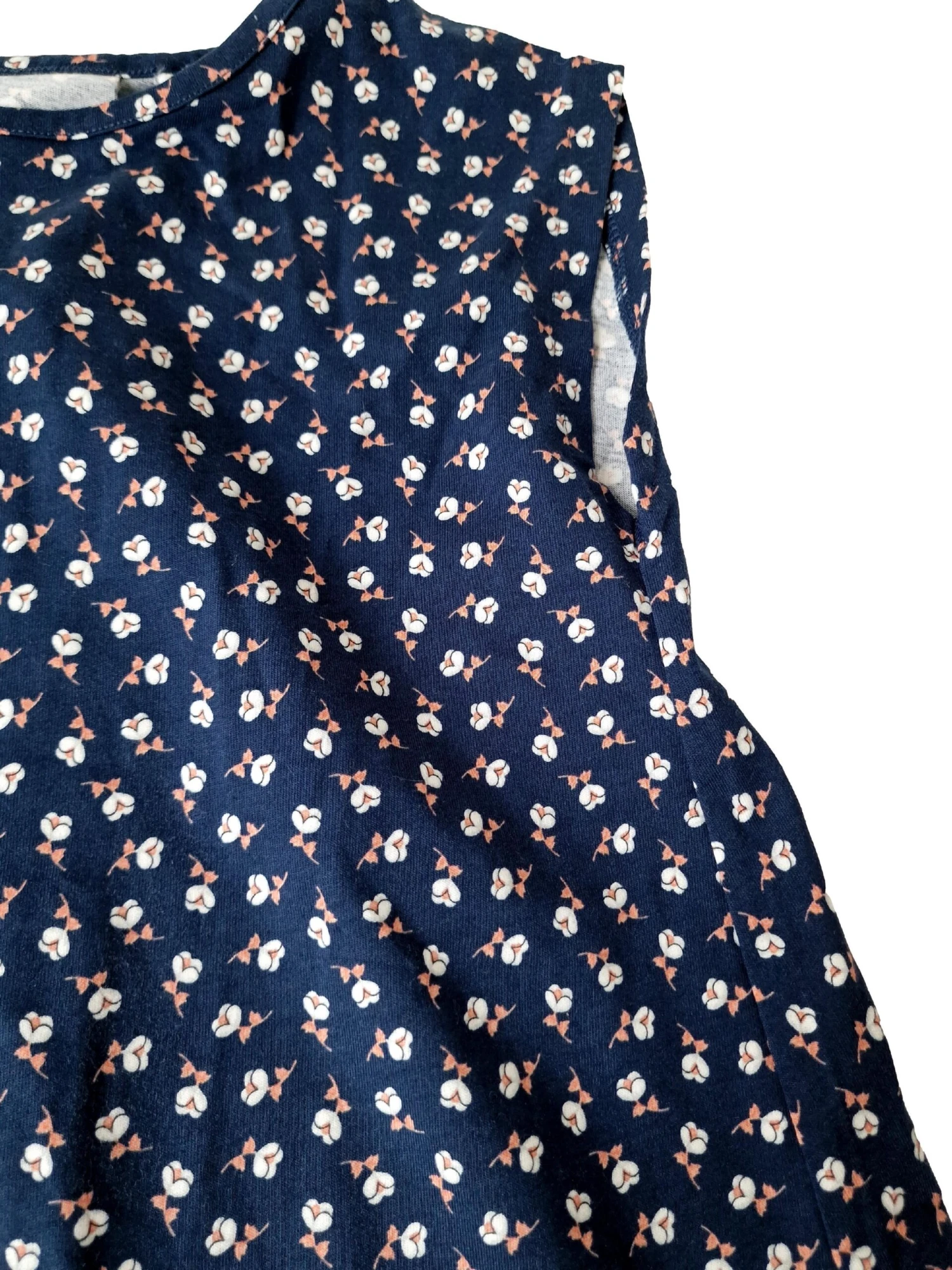 UNIQLO* PAUL AND JOE Robe Jersey Marine 10 Ans – Image 2