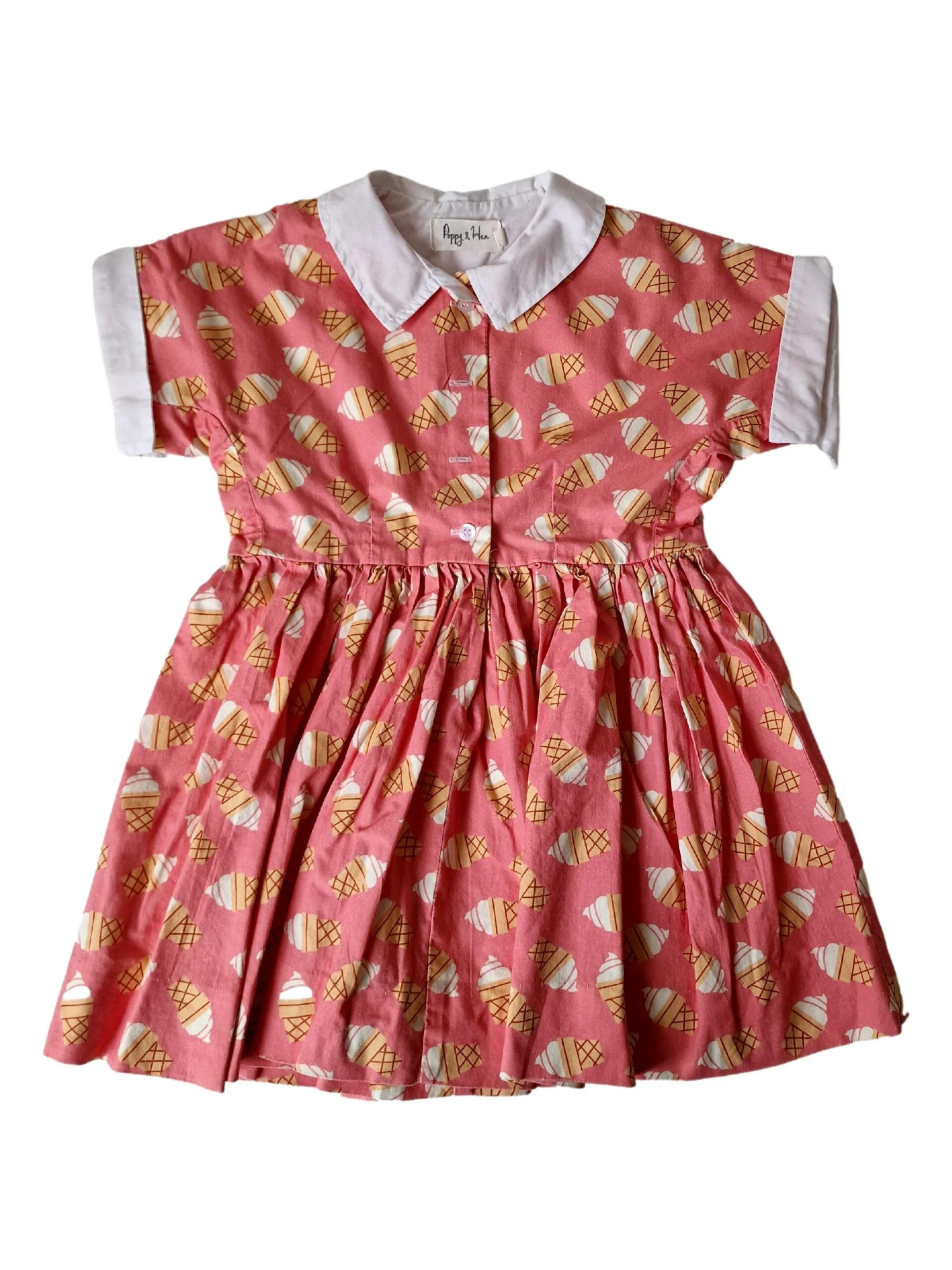 POPPY AND HEN Robe Glace 6 Ans