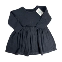 BONTON 4 Ans Robe Noire Bi Texture