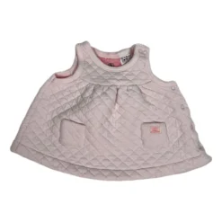 PETIT BATEAU 1 Mois Robe Rose Matelassée