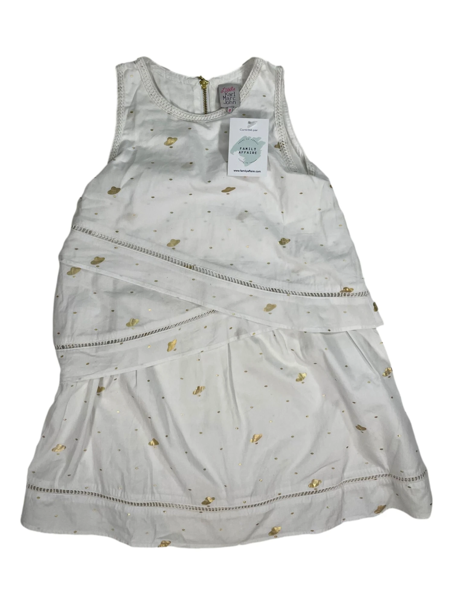 LITTLE KARL MARC JOHN Robe Blanche