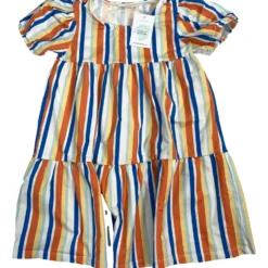 MAISON TABADOUM Robe Rayée 6/7 Ans