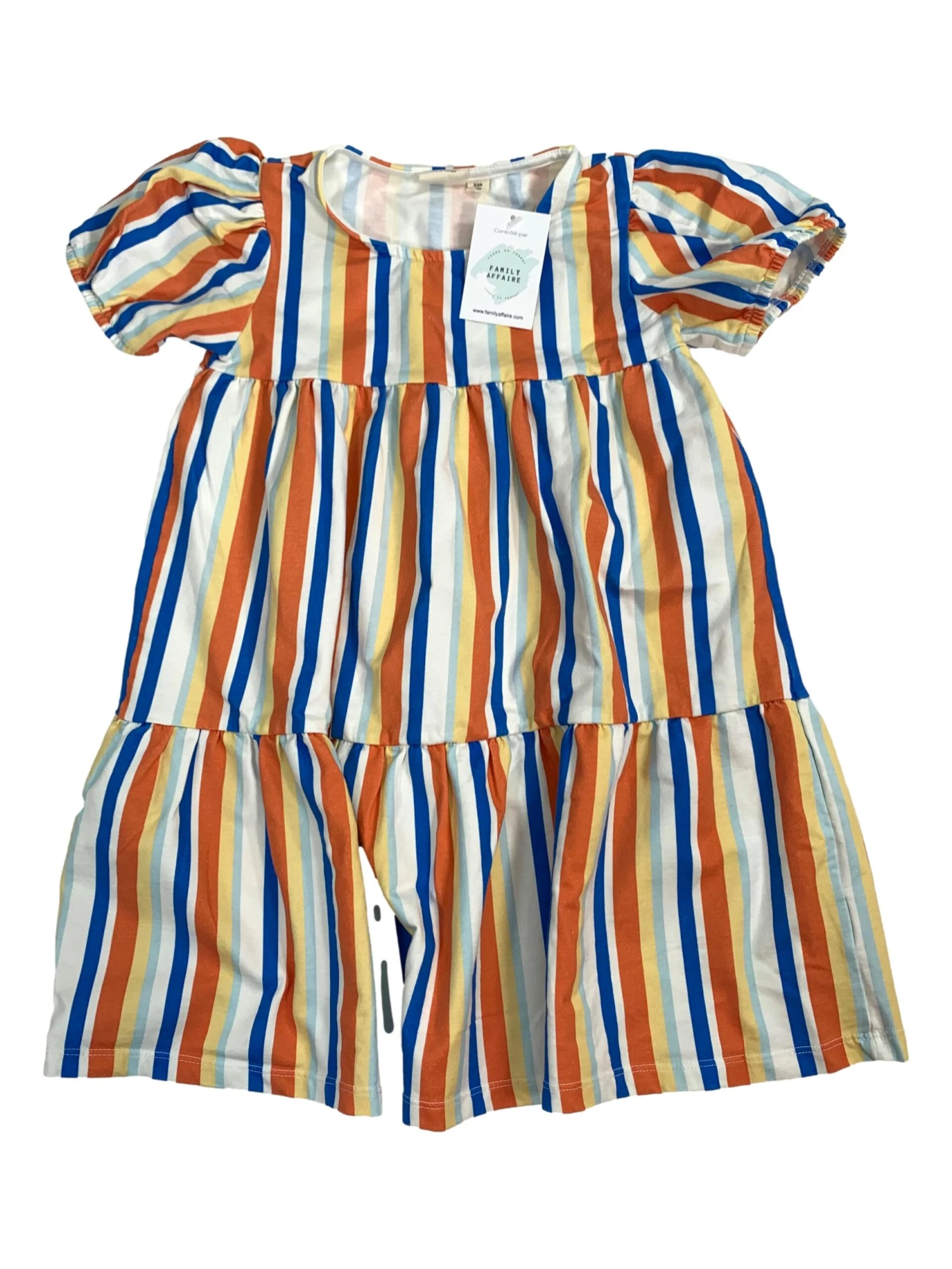 MAISON TABADOUM Robe Rayée 6/7 Ans