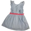 JACADI 6 Ans Robe Rayures Bleues