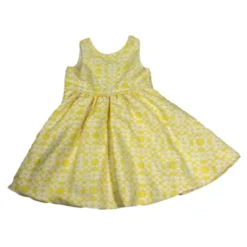 TARTINE & CHOCOLAT Robe Fleurs Jaunes Fille 4 Ans